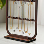 Zircon Initial Alphabet Pendant Necklace