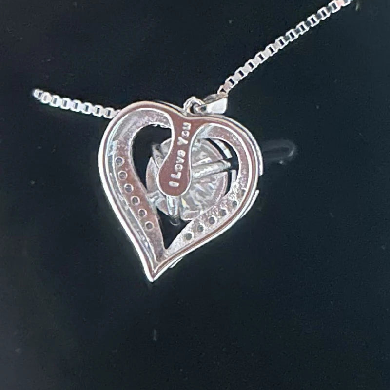 925 silver with a 1-3-carat moissanite stone