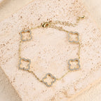 Four-leaf Flower Bracelet
