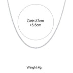 Minimalist Sparkling Necklace for Women