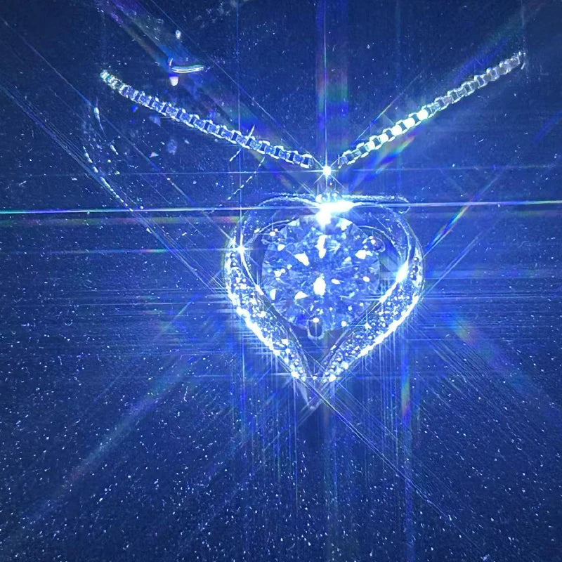 925 silver with a 1-3-carat moissanite stone