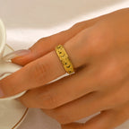 18K Gold Plated Moon & Star Spinner Ring – Unisex Anxiety Relief Jewelry 🌙⭐