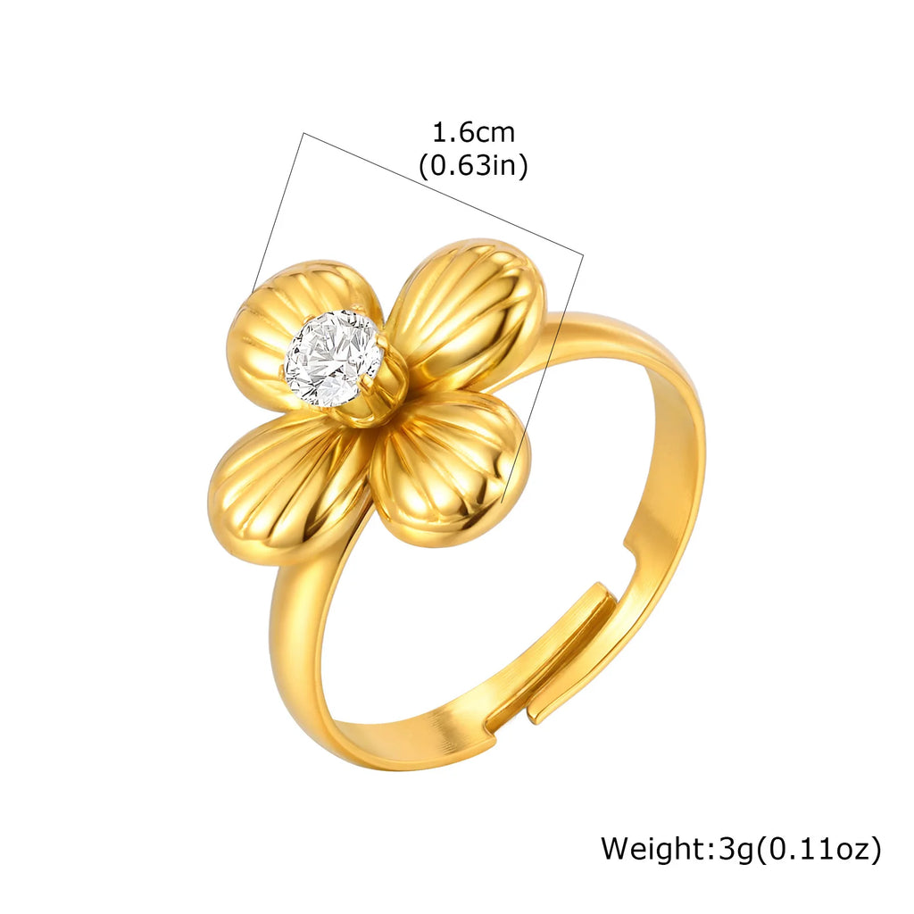 Zirconia Butterfly Bow Stud Earrings – Delicate Gold-Plated Fashion Jewelry